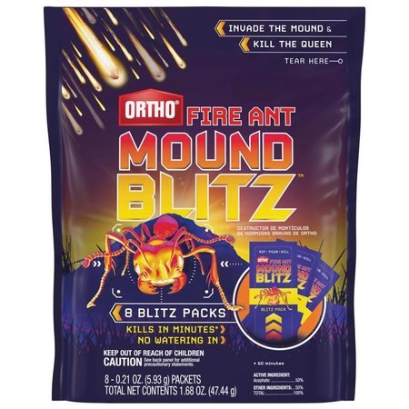 ORTHO Mount Blitz Fire Ant Killer 8 pk, 8PK 0283105